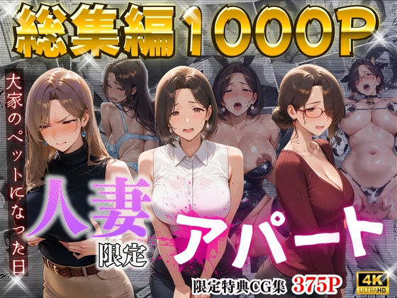 【辱め】【4K高画質】人妻限定アパート〜大家のペットになった日編〜_総集編 1❤ワーテルLab評価