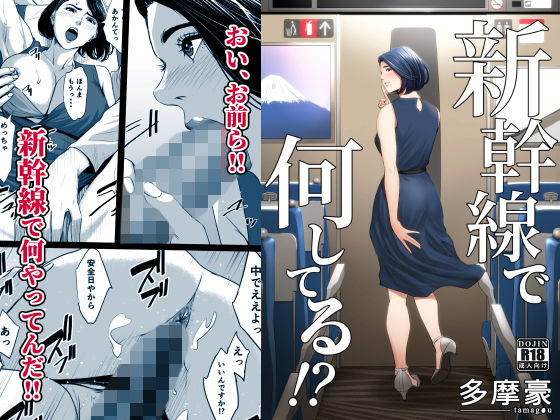 【クンニ】新幹線で何してる！？❤多摩豪評価4.54