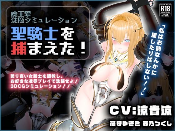 【3DCG】【CV:涼貴涼、篠守ゆきこ、春乃つくし】聖騎士を捕まえた！【魔王軍洗脳シミュレーション】❤こうねつひ評価1.00