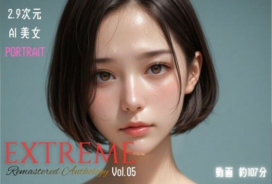 【3DCG】2.9次元AI美女 PORTRAIT EXTREME Remastered Anthology VOL.05 AI SEX 動画集❤KEI diffusion評価5.00