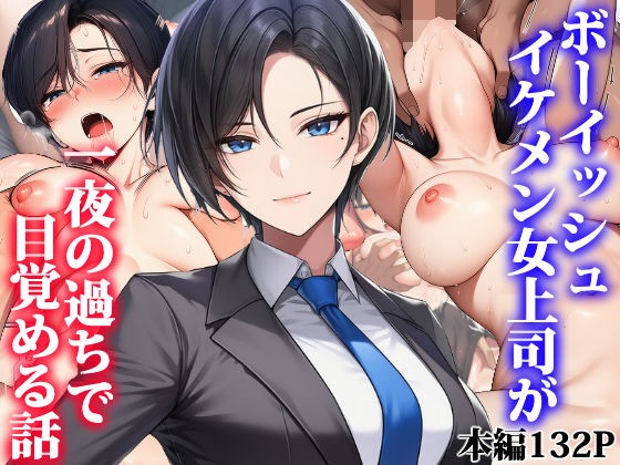 【OL】ボーイッシュイケメン女上司が一夜の過ちで目覚める話❤タイニュウ屋評価