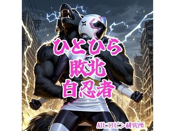 【異物挿入】ひとひら敗北、白忍者❤AIヒロピン研究所評価