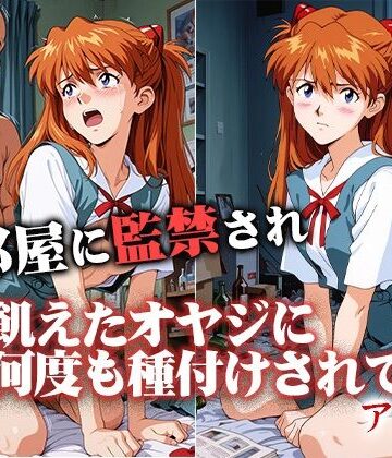 【イラスト・CG集】汚部屋に監禁され飢えたオヤジに何度も種付けされて アスカ❤ひとつなぎの秘宝館評価