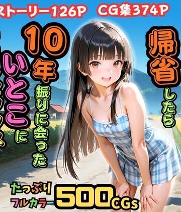 【辱め】【500枚】夏休みに田舎に帰省したら10年振りに会ったいとこに中出しセックスさせてもらって気持ち良すぎた話【従妹同士の夏の中出しセックス】❤ピストン工房評価