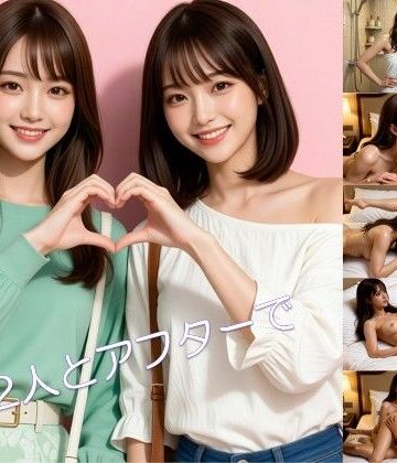【モデル】読モ2人とアフターで❤アーティア評価