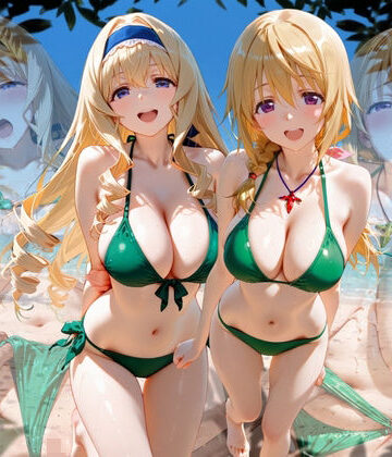 【変身ヒロイン】ビーチで出会った美女をナンパしてメス堕ちさせた話 I○❤ちこりこ評価