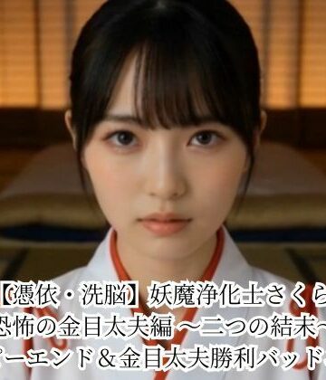 【動画・アニメーション】【憑依・洗脳】妖魔浄化士さくら 恐怖の金目太夫編 〜二つの結末〜 ハッピーエンド＆金目太夫勝利バッドエンド❤悪堕ち研究員評価