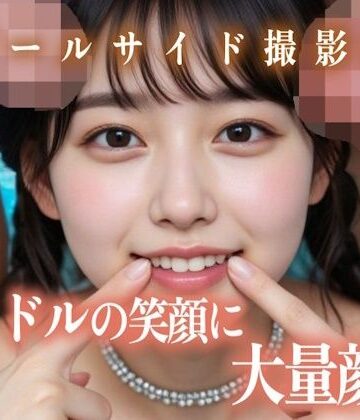 【アイドル・芸能人】アイドルの笑顔に大量顔射プールサイド撮影会❤白夜倶楽部評価5.00