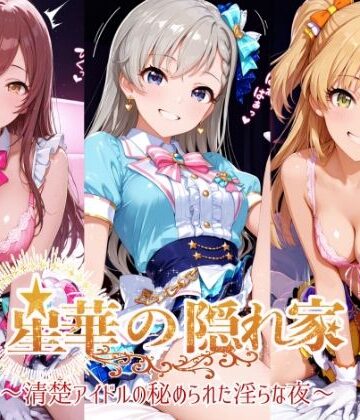 【イラスト・CG集】星華の隠れ家 〜清楚アイドルの秘められた淫らな夜〜久●楓 城●崎莉嘉 大●甘奈編❤紫陽花評価