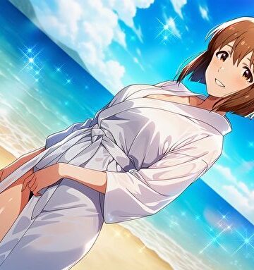【巨乳】プライベートビーチ 萩○雪歩❤偶像館評価