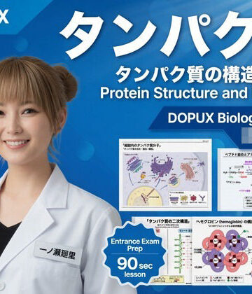 【3DCG】【▲20】一ノ瀬廻里 大学に進学し強豪予備校『DOPUX（ドピュックス』で生物I，IIを教える名物講師に！（Vol.017:タンパク質）❤Libido-Labo評価