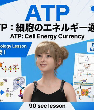 【3DCG】【▲20】一ノ瀬廻里 大学に進学し強豪予備校『DOPUX（ドピュックス』で生物I，IIを教える名物講師に！（Vol.019:ATP）❤Libido-Labo評価
