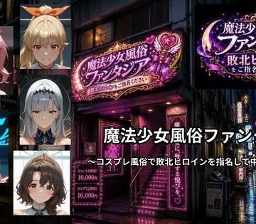 【ファンタジー】魔法少女風俗ファンタジア 〜コスプレ風俗で敗北ヒロインを指名して中出しするまで〜❤ごぶ太の仲良しチャンネル評価