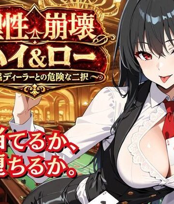 【音声付き】理性崩壊ハイ＆ロー 〜誘惑ディーラーとの危険な二択〜❤ゆめみてい評価