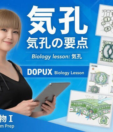 【3DCG】【▲20】一ノ瀬廻里 大学に進学し強豪予備校『DOPUX（ドピュックス』で生物I，IIを教える名物講師に！（Vol.026:気孔）❤Libido-Labo評価