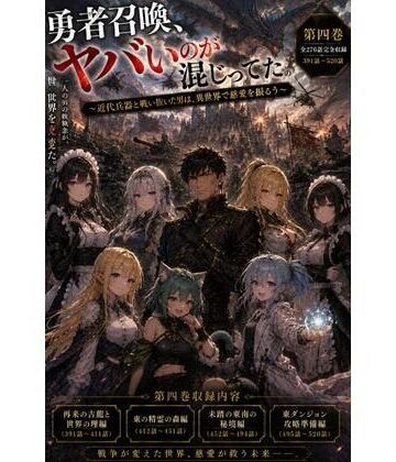 【ファンタジー】勇者召喚、ヤバいのが混じってた。〜近代兵器と戦い抜いた男は、異世界で慈愛を振るう〜【第四巻】全130話＋α（長編シリーズ第四弾完全収録）❤風鈴亭評価