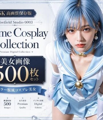 【ファンタジー】6K高画質保存版｜Elsefield Studio 0003 Anime Cosplay Collection｜アニメセーラー服風コスプレ美女画像500枚セット❤Elsefield Studio評価