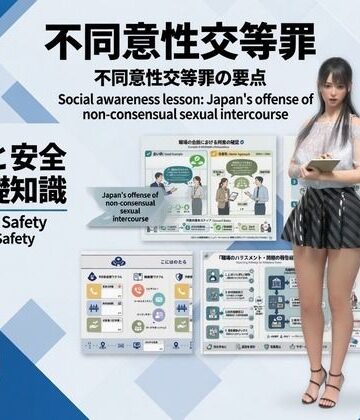 【動画・アニメーション】【△20】二階堂 沙耶 大学に進学し強豪予備校『DOPUX（ドピュックス）』で社会人向け講座（性犯罪）を教える名物講師に！（Vol.001:不同意性交罪）❤Libido-Labo評価