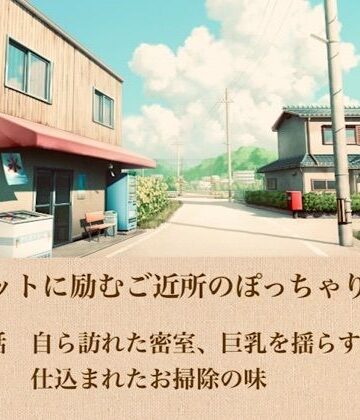 【ノベル】ダイエットに励むご近所のぽっちゃり奥さん 第四話 自ら訪れた密室、巨乳を揺らす騎乗位と仕込まれたお掃除の味❤青いらいおん評価