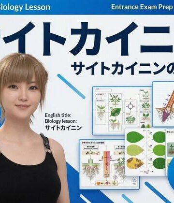 【3DCG】【▲20】一ノ瀬 廻里 大学に進学し強豪予備校『DOPUX（ドピュックス』で生物I，IIを教える名物講師に！（Vol.040:サイトカイニン）❤Libido-Labo評価