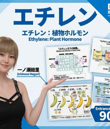 【3DCG】【▲20】一ノ瀬廻里 大学に進学し強豪予備校『DOPUX（ドピュックス』で生物I，IIを教える名物講師に！（Vol.042:エチレン）❤Libido-Labo評価