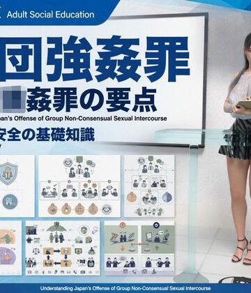 【3DCG】【△20】パンチラガチャ★二階堂 沙耶 大学に進学し強豪予備校『DOPUX（ドピュックス）』で社会人向け講座（性犯罪）を教える名物講師に！（Vol.009:集団強●罪）❤Libido-Labo評価