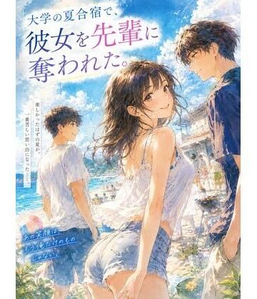 【ノベル】『大学の夏合宿で、彼女を先輩に奪われた。』❤青春パレット評価