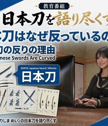 【動画・アニメーション】パンチラガチャ★霧島 愛唯（きりしま めい）『日本刀を語り尽くす』第1章-まず「日本刀とは何か」を知る（002-日本刀はなぜ反っているのか？）❤Ozone_Layer評価