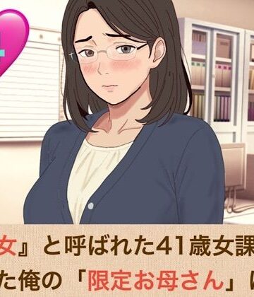 【ノベル】『鉄の女』と呼ばれた41歳女課長は、倒れた俺の「限定お母さん」になる 第四話 社内会議室はふたりだけの秘密の部屋！嫉妬に狂った熟女上司の執着おっぱい吸いと、机の上での背徳生中出し❤青いらいおん評価
