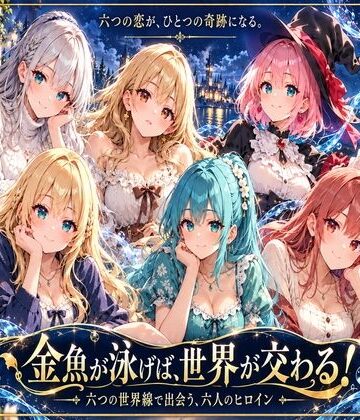 【お嬢様・令嬢】金魚が泳げば、世界が交わる！六つの世界線で出会う、六人のヒロイン❤プリズムK評価