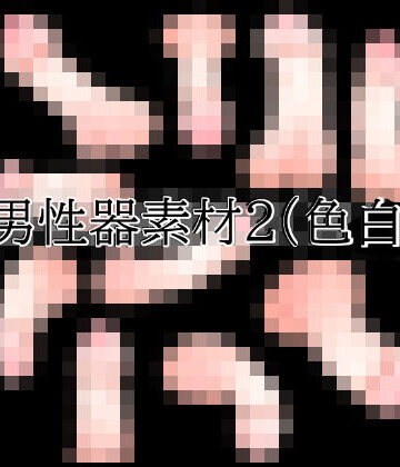 【イラスト・CG集】男性器素材2（色白）❤水の木評価