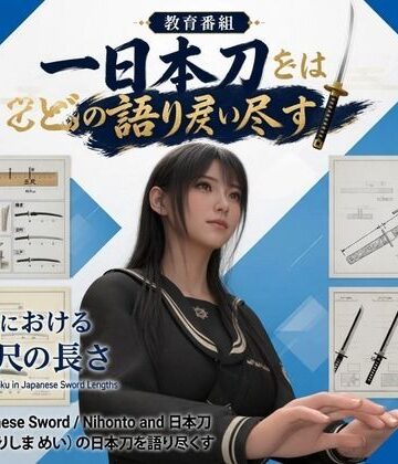 【動画・アニメーション】パンチラガチャ★霧島 愛唯（きりしま めい）『日本刀を語り尽くす』第1章-まず「日本刀とは何か」を知る（015-「一尺」とは刀ではどのくらいの長さなのか？）❤Ozone_Layer評価