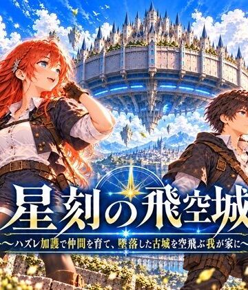 【ファンタジー】星刻の飛空城 〜ハズレ加護で仲間を育て、墜落した古城を空飛ぶ我が家に〜❤猪木洋平評価