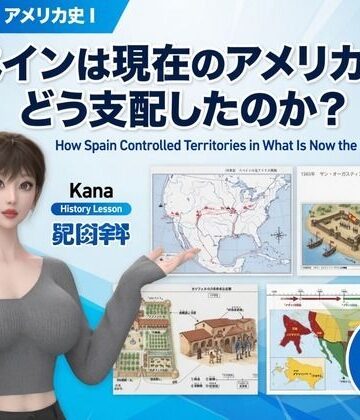 【3DCG】パンチラガチャ★西陣郁奈（にしじんかな）強豪予備校『DOPUX（ドピュックス）』で大学受験生向け講座（世界史）を教える名物講師！（Vol.019:スペインは現在のアメリカ領をどう支配したのか？）❤Libido-Labo評価