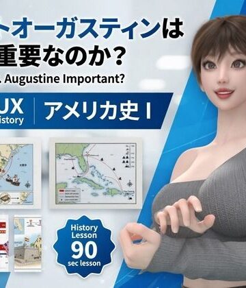 【3DCG】パンチラガチャ★西陣郁奈（にしじんかな）強豪予備校『DOPUX（ドピュックス）』で大学受験生向け講座（世界史）を教える名物講師！（Vol.020:セントオーガスティンはなぜ重要なのか？）❤Libido-Labo評価
