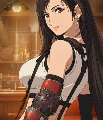 【巨乳】酒場の看板娘ティファ【28枚】❤erwnk評価