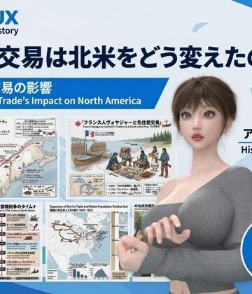 【3DCG】パンチラガチャ★西陣郁奈（にしじんかな）強豪予備校『DOPUX（ドピュックス）』で大学受験生向け講座（世界史）を教える名物講師！（Vol.022:毛皮交易は北米をどう変えたのか？）❤Libido-Labo評価