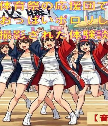 【辱め】【羞恥体験談】体育祭の応援団で、さらしからおっぱいポロリし、撮影された話【音声版】❤CMNFリアリズム評価