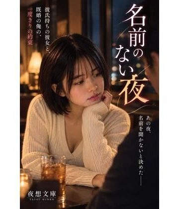 【ノベル】名前のない夜 ――彼氏持ちの彼女と、既婚の俺の、一度きりの約束❤夜想文庫評価