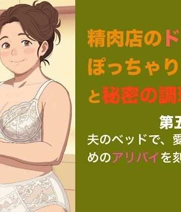 【ノベル】精肉店のドMぽっちゃり女将と秘密の調理場 第五話 夫のベッドで、愛人のためのアリバイを刻む❤青いらいおん評価